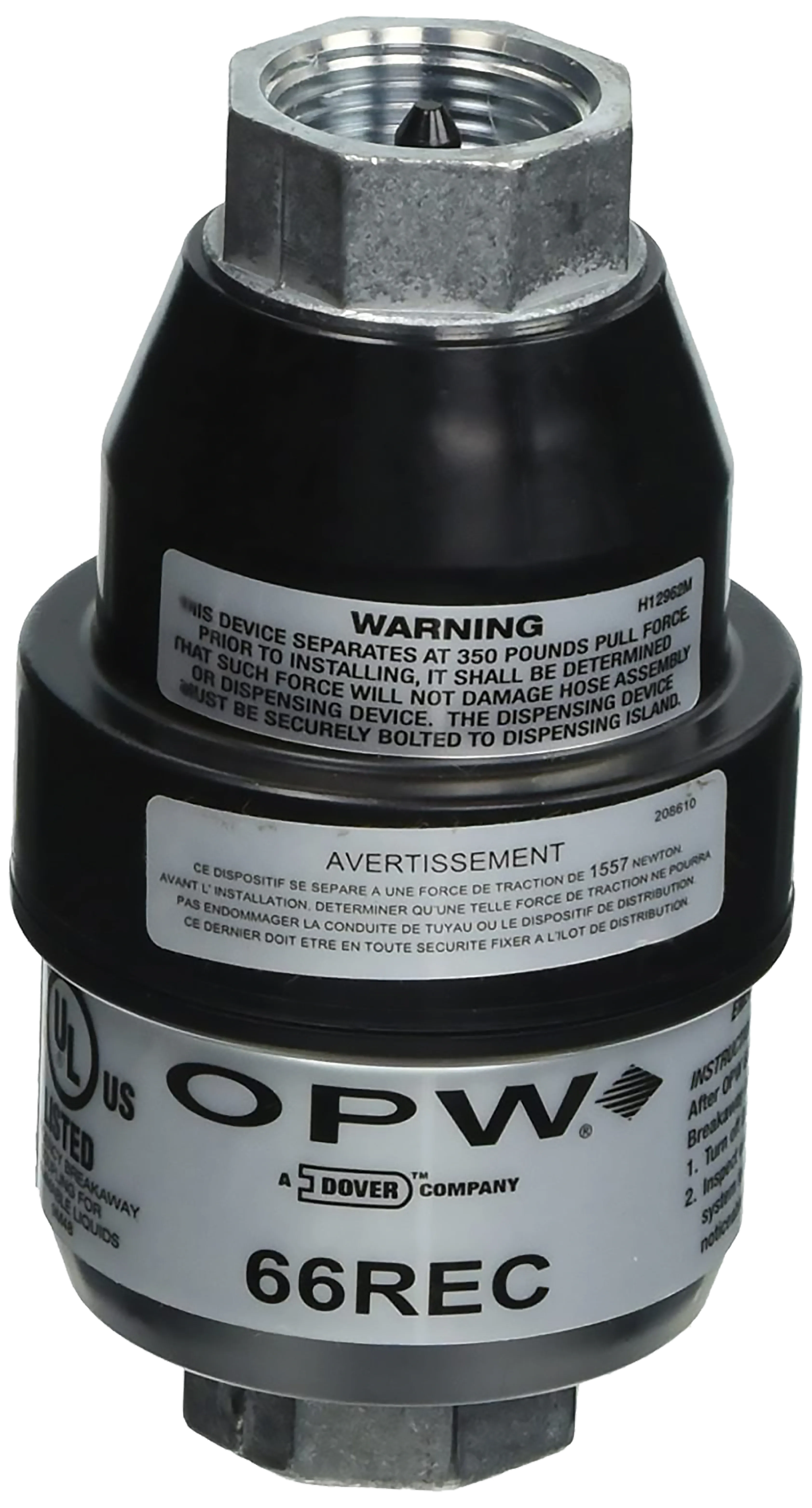 OPW&#xAE;&#x20;66REC&#x20;3&#x2F;4&quot;&#x20;Dry&#x20;Reconnectable&#x20;Breakaway